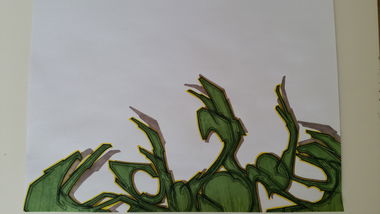 Graffiti Sketch - Photo by koon - koon (2015)