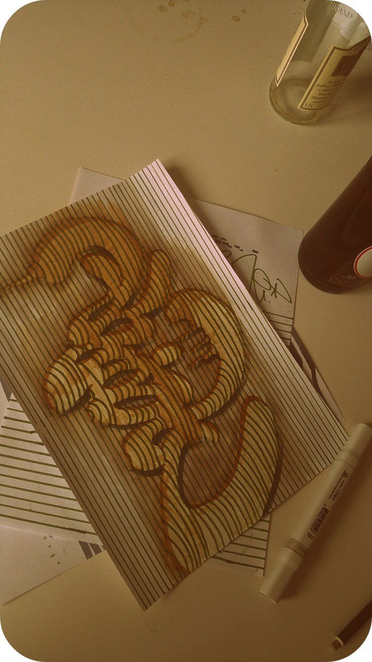 Graffiti Sketch - Photo by koon - koon (2015)