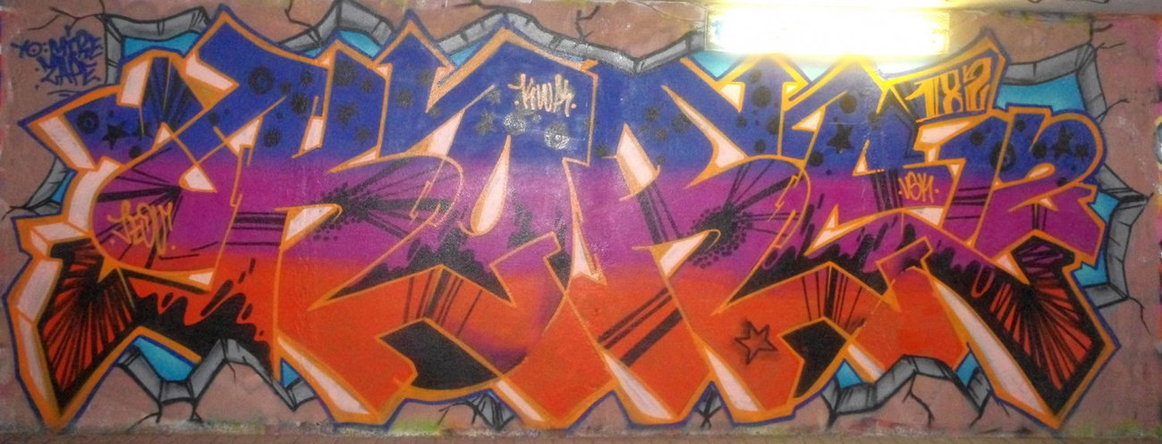 Graffiti Wall - Photo by kore182 - kore182, kore, one (2012)