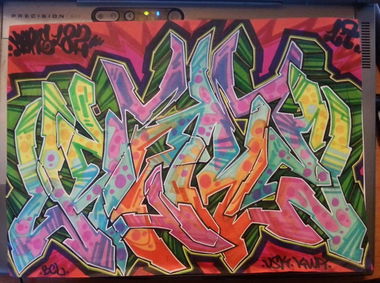 Graffiti Sketch - Photo by kore182 (2017)