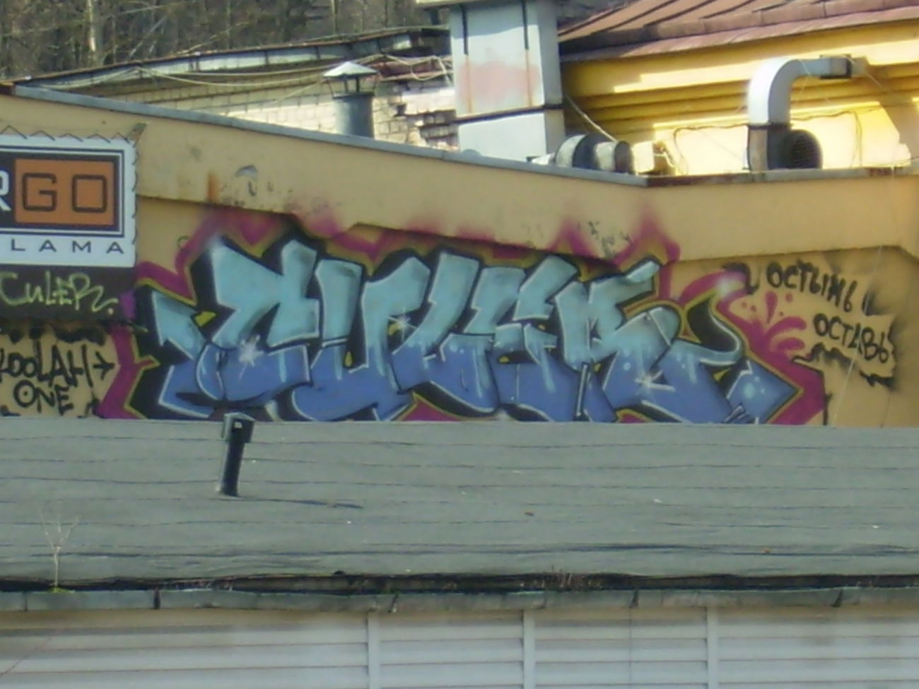 Graffiti Bombing - Photo by kore182 - culer, culerio, donelculerio (2010)