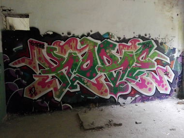 Graffiti Wall - Photo by kore182 - kore, kore182, vilnius (2017)