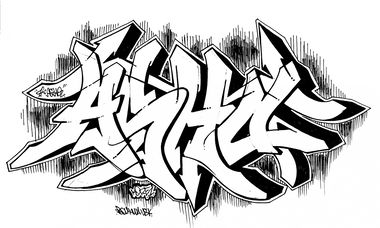 Graffiti Wall - Photo by kore182 - kore, kore182, sketch