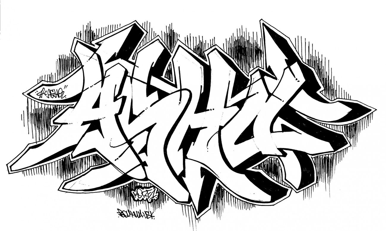 Graffiti Wall - Photo by kore182 - kore, kore182, sketch