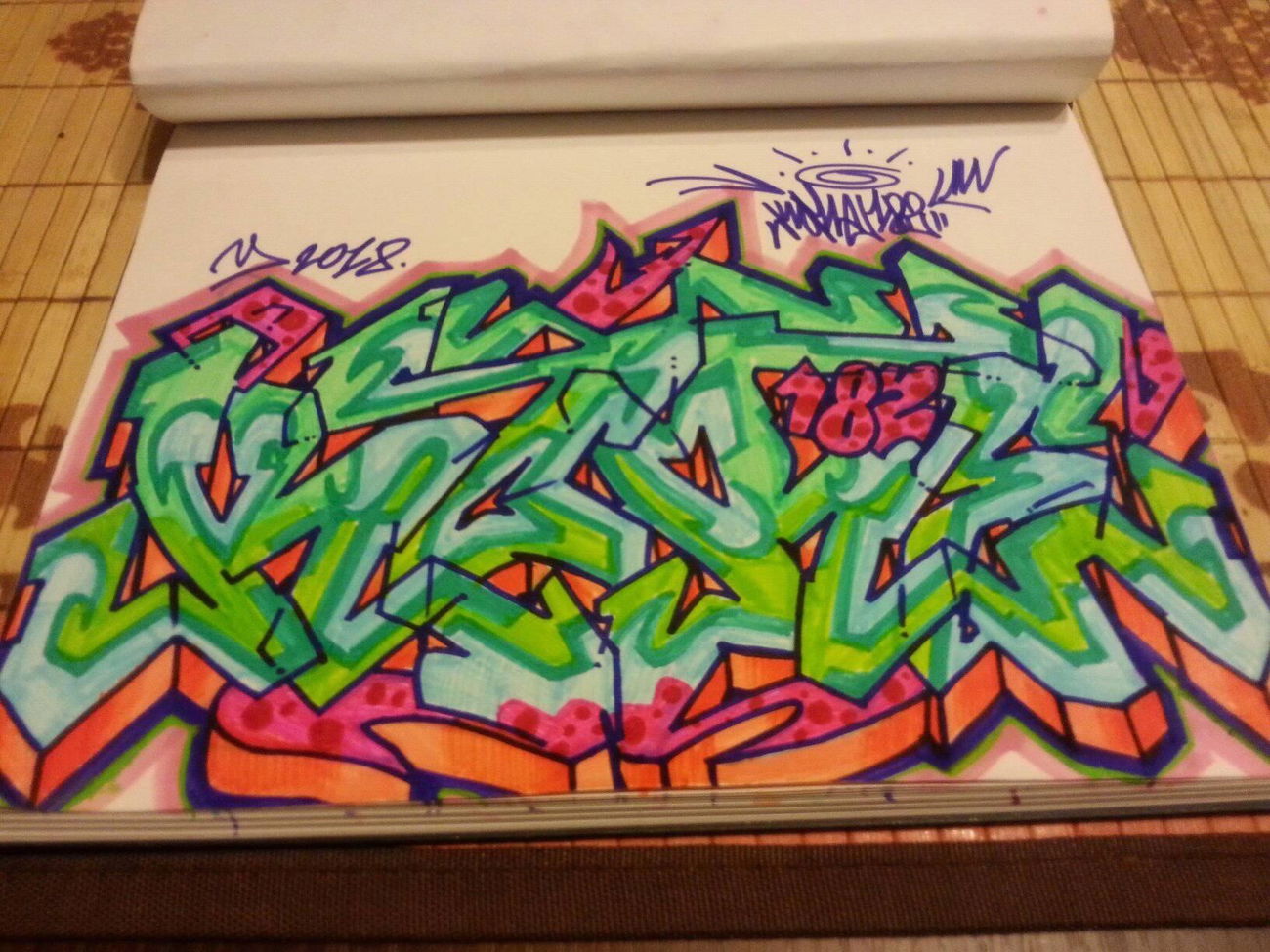 Graffiti Sketch - Photo by kore182 - sketch, kore, kore182 (2018)