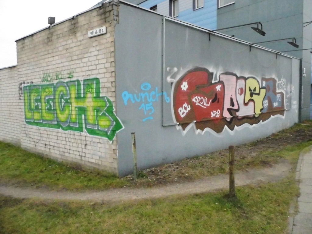 Graffiti Bombing - Photo by kore182 - leech, sp, spler