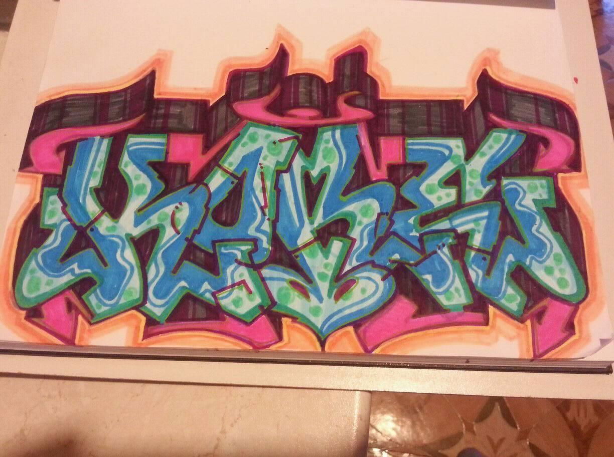Graffiti Sketch - Photo by kore182 - sketch, kore, kore182 (2018)