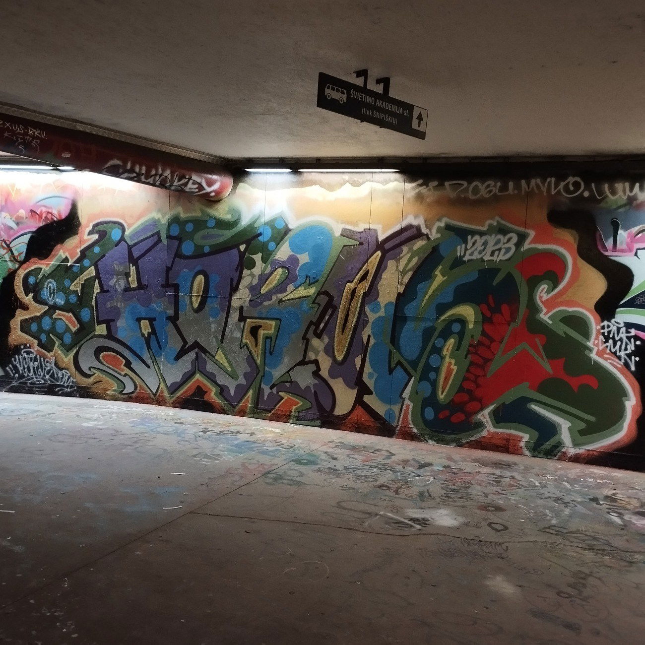 Graffiti Wall - Photo by kore182 (2024)