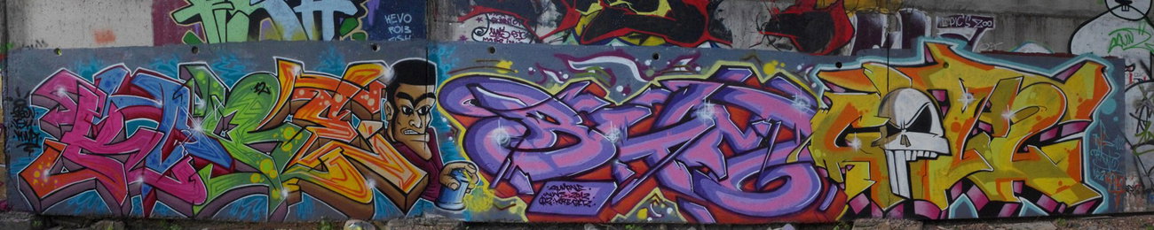 Graffiti Wall - Photo by kore182 - kore182, bum, get2 (2012)