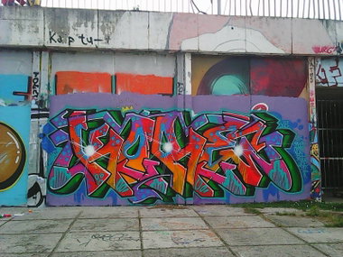 Graffiti Wall - Photo by kore182 - kore182, kore, kore (2016)