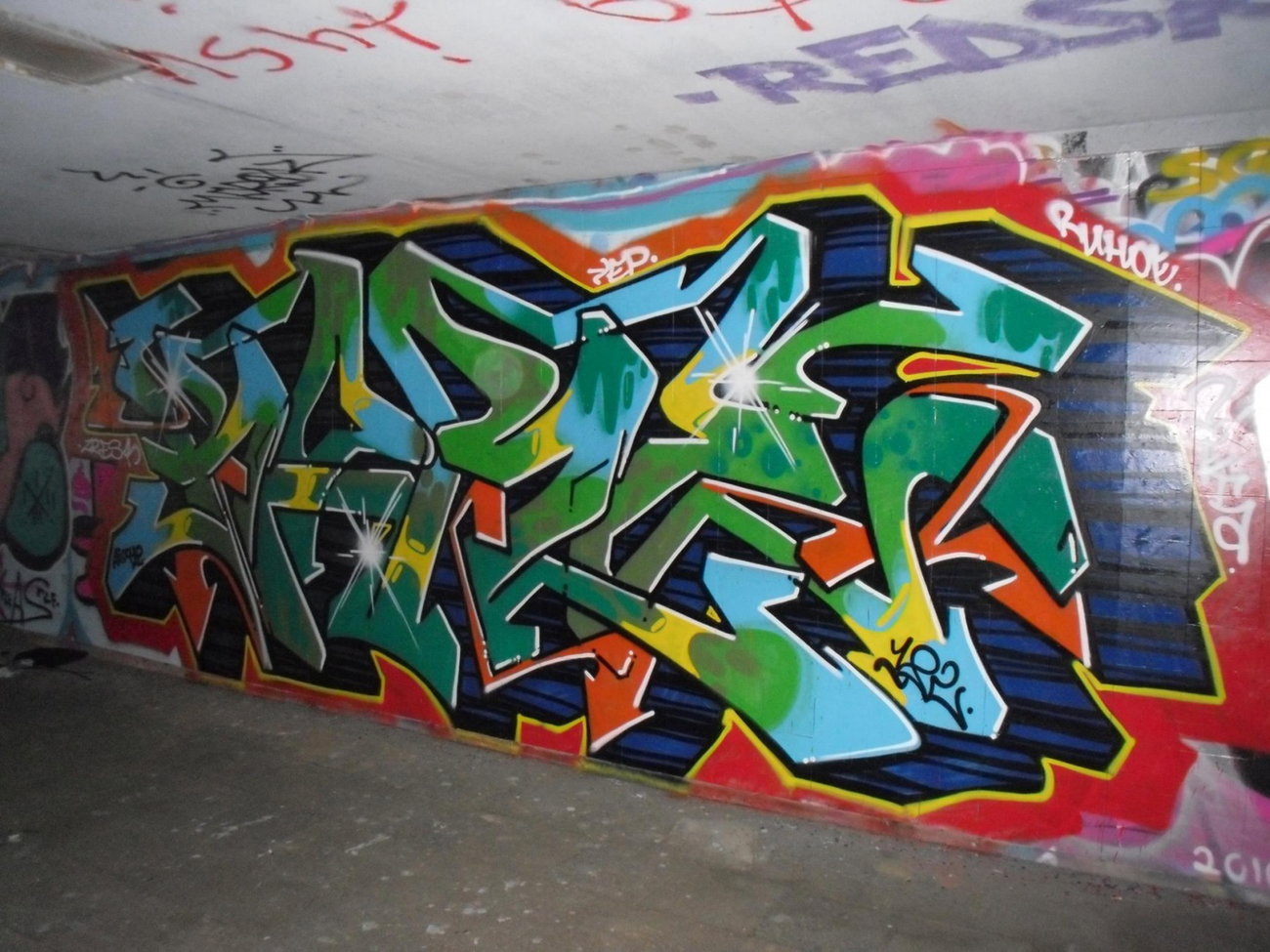 Graffiti Wall - Photo by kore182 - halloffame, hof, legal (2016)