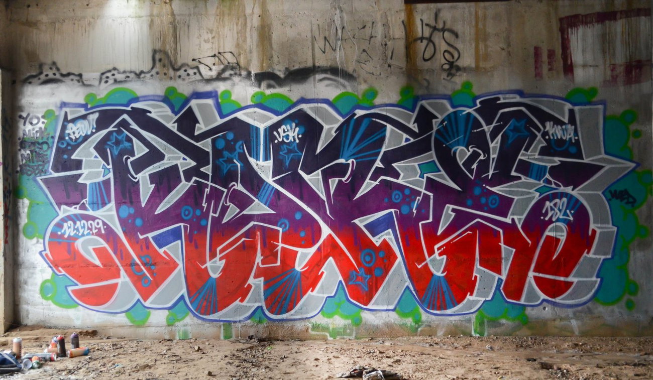 Graffiti Wall - Photo by kore182 - kore182, kore, one (2012)