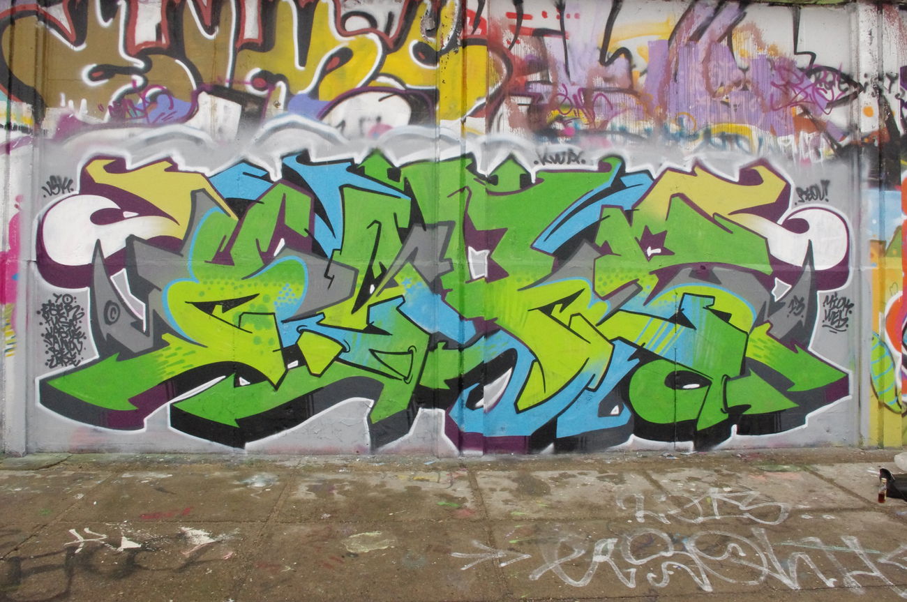 Graffiti Wall - Photo by kore182 - kore182, kore, legal (2013)