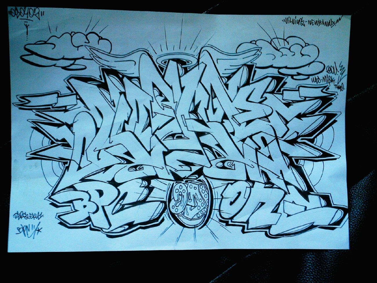 Graffiti Sketch - Photo by kore182 - kore, kore182, sketch (2009)