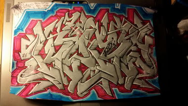 Graffiti Sketch - Photo by kore182 - kore, kore, graffiti (2017)