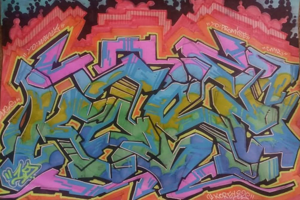 Graffiti Sketch - Photo by kore182 (2019)