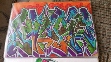 Graffiti Sketch - Photo by kore182 - sketch, wilds, wild
