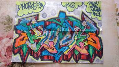 Graffiti Sketch - Photo by kore182 - kore, cheap, markers (2016)