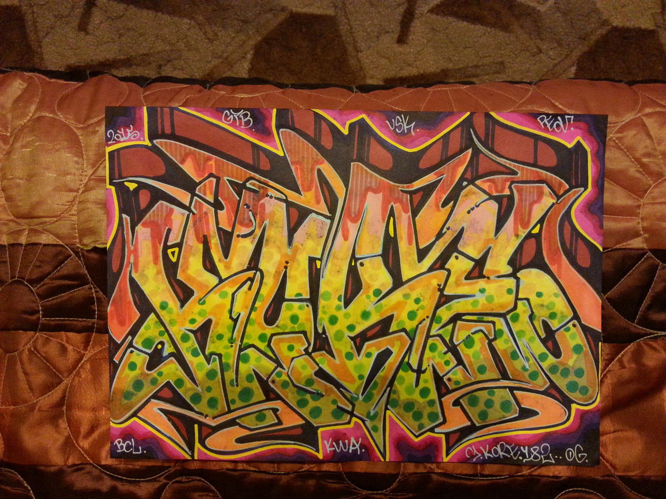 Graffiti Sketch - Photo by kore182 - kore182, kore, vilnius (2015)