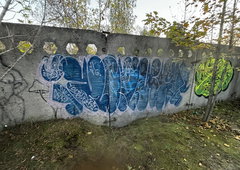 Graffiti Bombing - Photo by kore182 - horus, horus0ne, horus1 (2024)