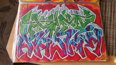 Graffiti Sketch - Photo by kore182 - sketch, wilds, wild