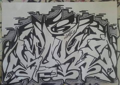 Graffiti Sketch - Photo by kore182 (2019)