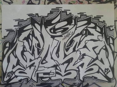 Graffiti Sketch - Photo by kore182 (2019)