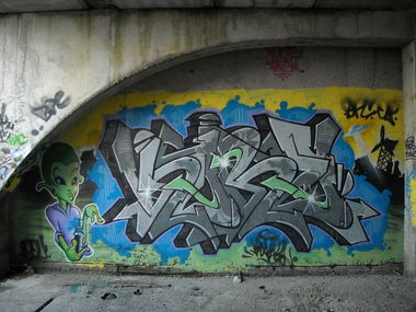 Graffiti Wall - Photo by kore182 - kore182, kore, pieces
