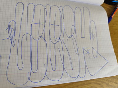 Graffiti Sketch - Photo by kore182