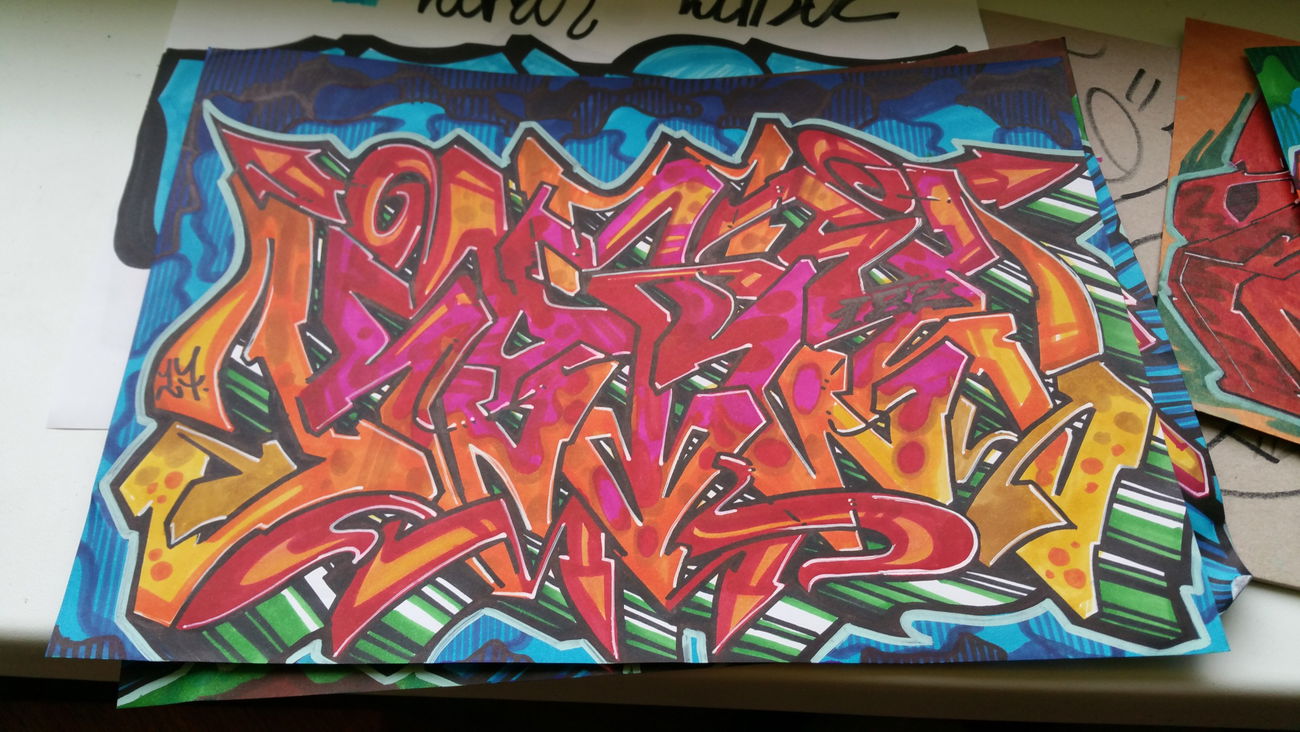 Graffiti Sketch - Photo by kore182 - kore, kore, graffiti (2017)