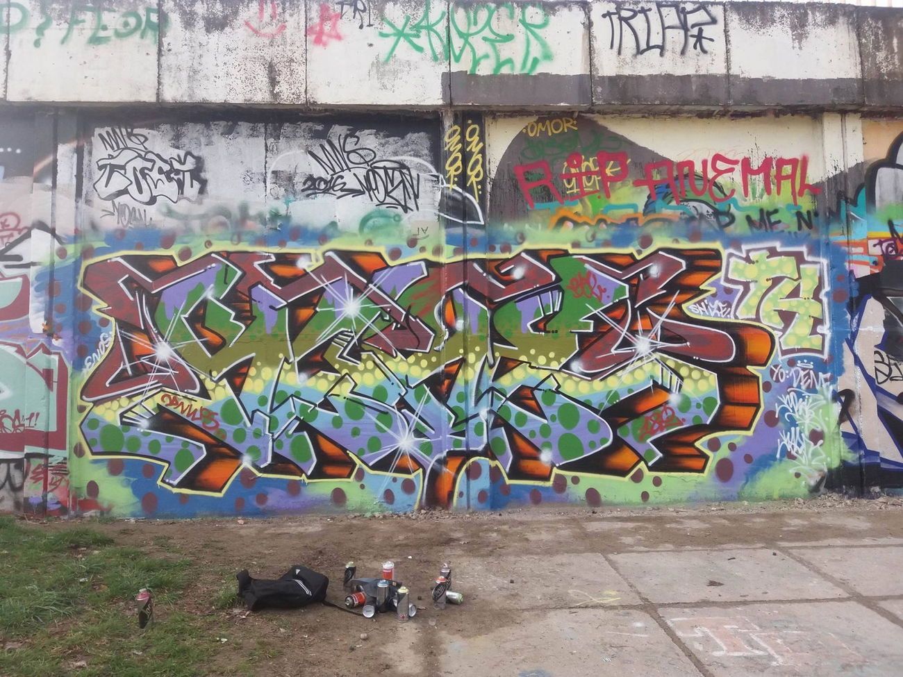 Graffiti Wall - Photo by kore182 - kore182, kore, ta