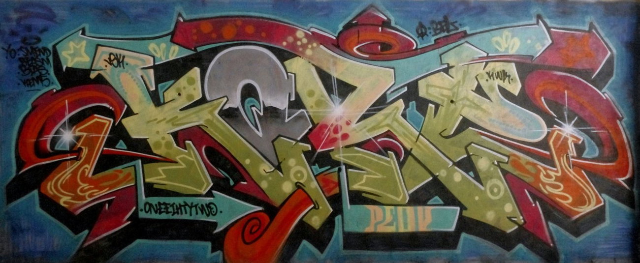 Graffiti Wall - Photo by kore182 - kore182, kore, one