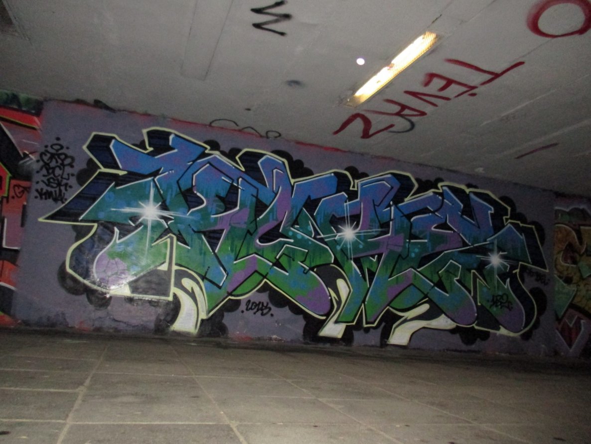 Graffiti Wall - Photo by kore182 - kore, kore182, koreoneeighttwo (2015)