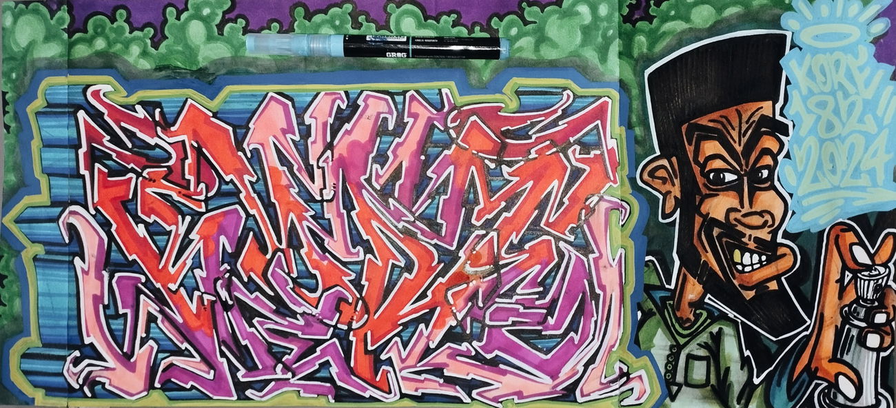 Graffiti Sketch - Photo by kore182 (2024)