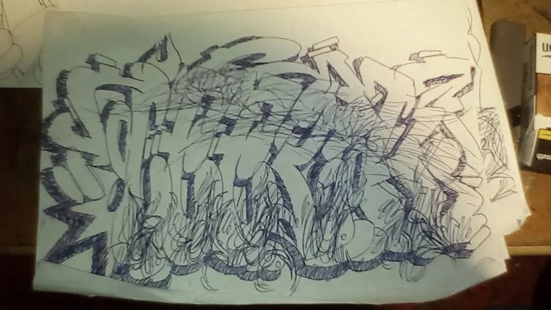 Graffiti Sketch - Photo by kore182 (2024)
