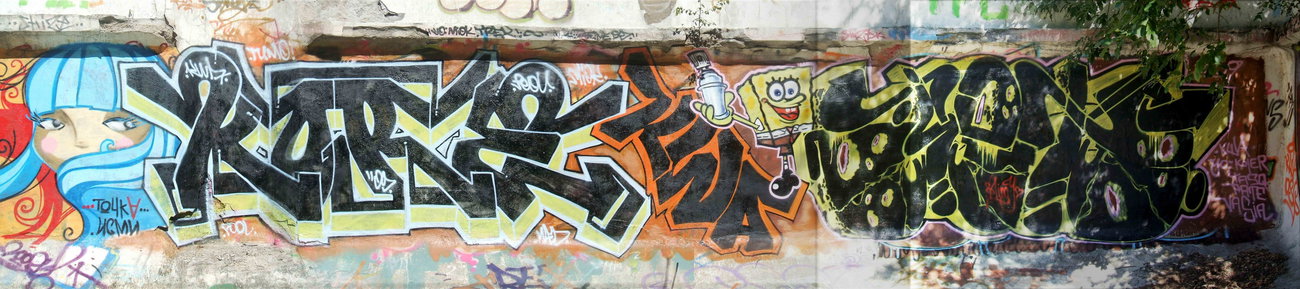 Graffiti Wall - Photo by kore182 - kore182, kore, koreoneeighttwo (2009)