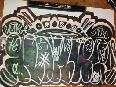 Graffiti Sketch - Photo by kore182 (2024)