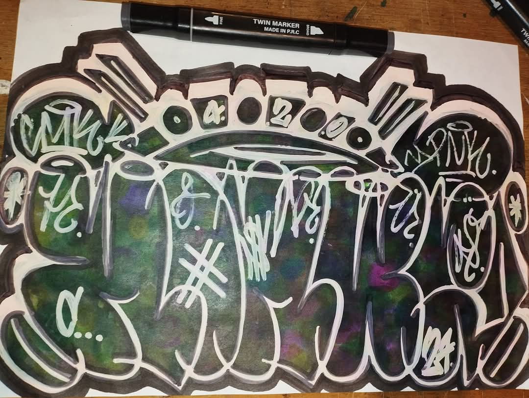 Graffiti Sketch - Photo by kore182 (2024)