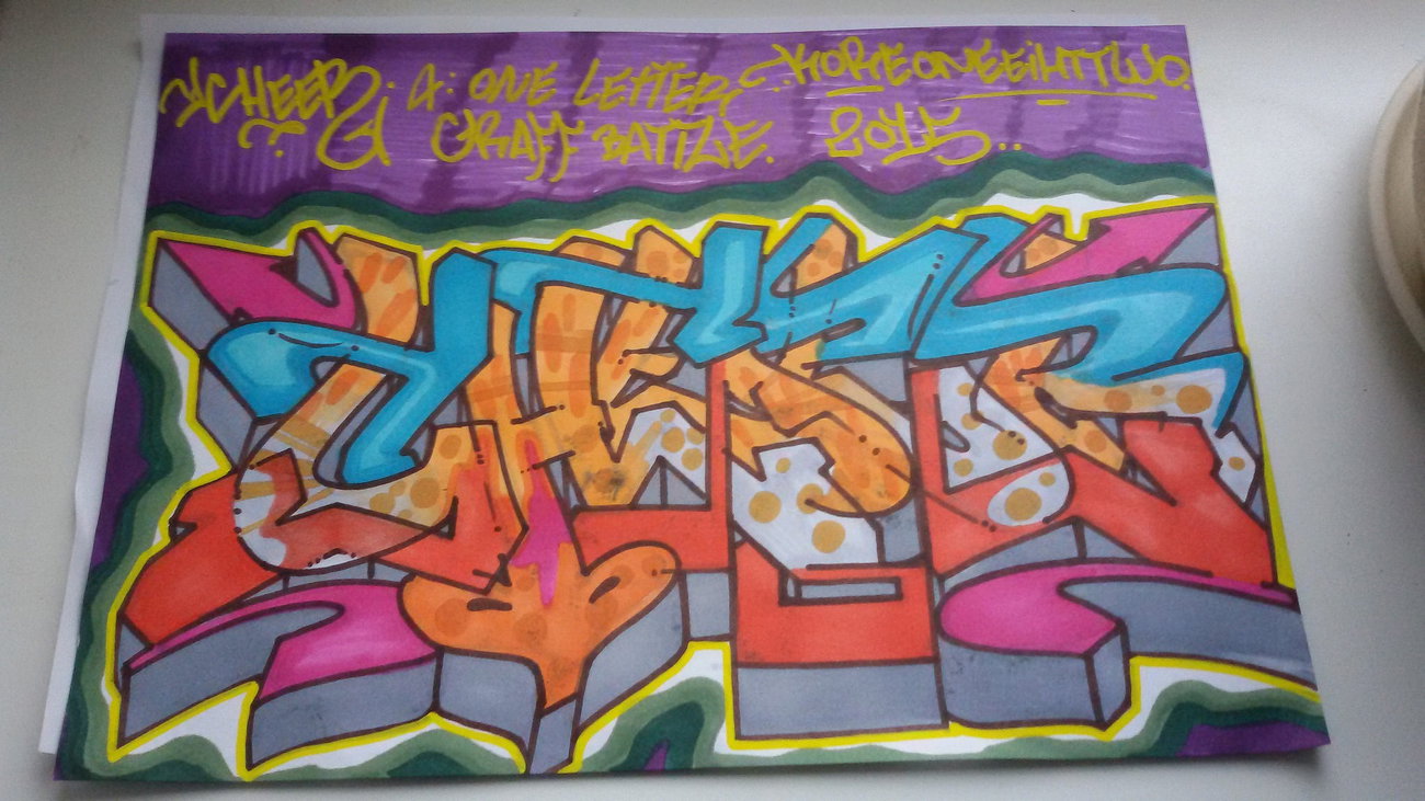 Graffiti Wall - Photo by kore182 - cheer, sketch, sketches