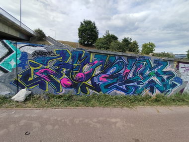 Graffiti Wall - Photo by kore182 - Horus (2024)