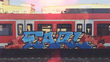 Graffiti in Stuttgart - Photo by korrektlan - earl, mfclub (2015)