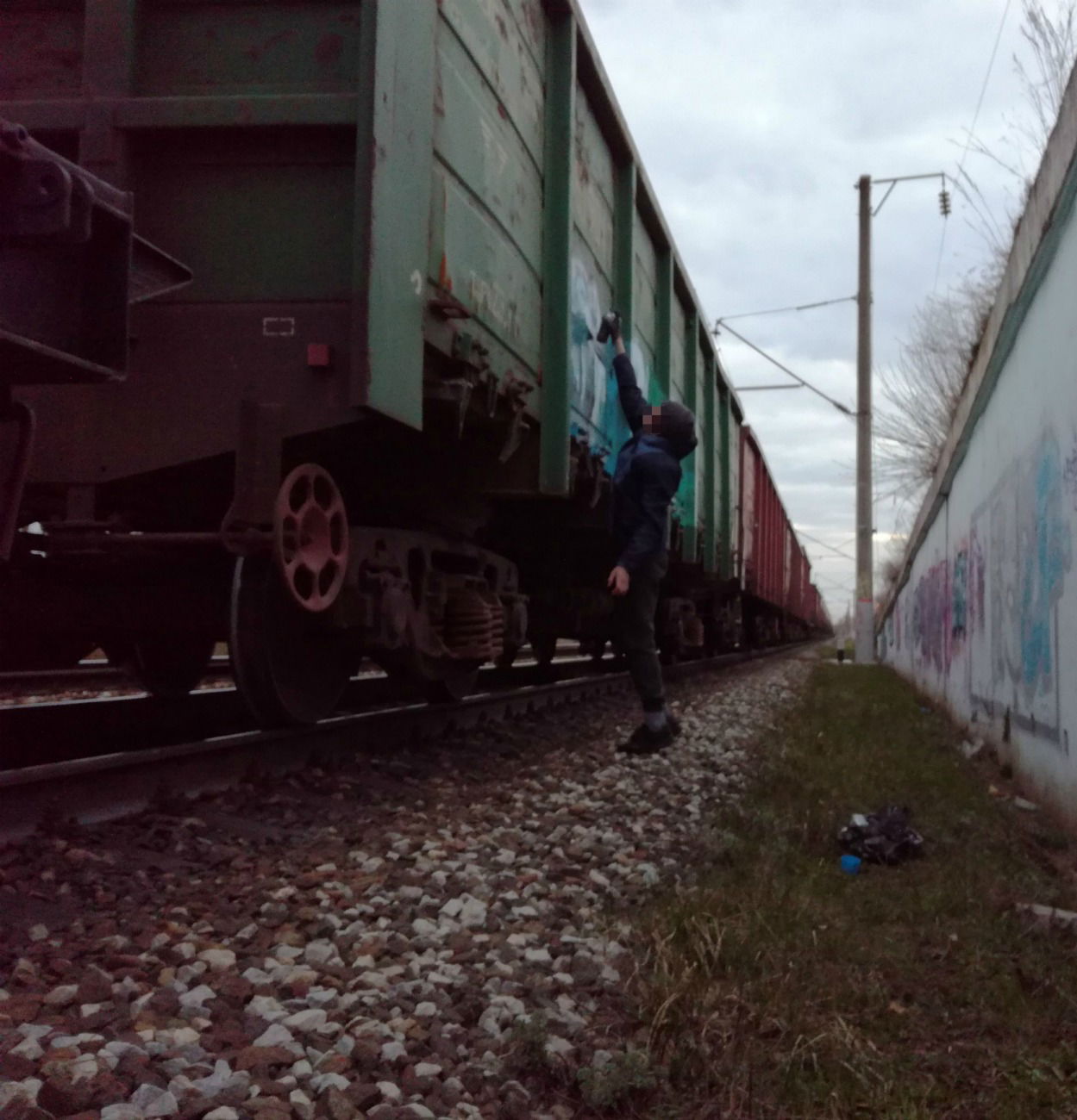 Graffiti Train in Настройка Расположения - Photo by korsar67 (2017)