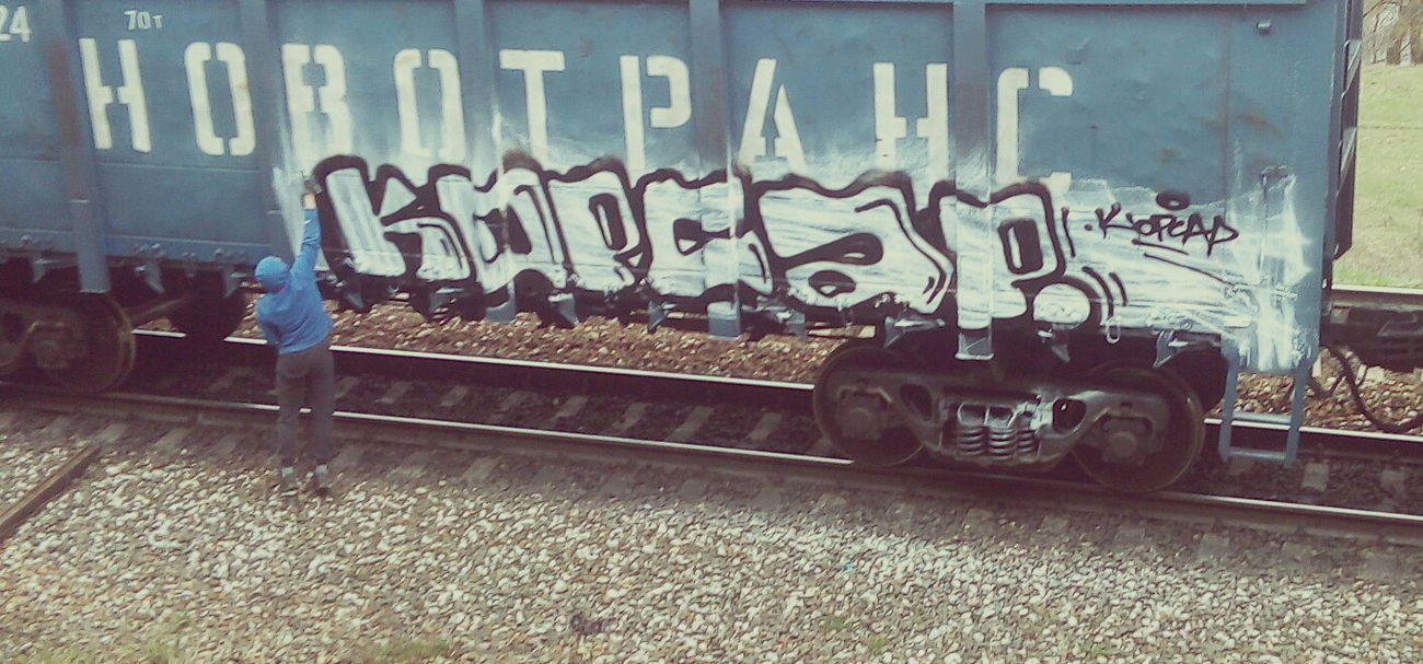 Graffiti Train in Настройка Расположения - Photo by korsar67 (2016)