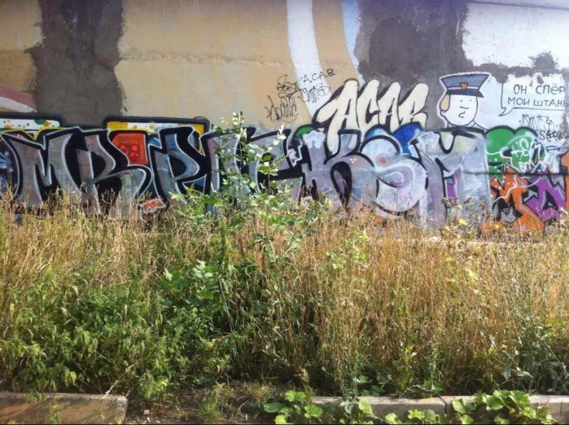 Graffiti Bombing - Photo by kosmo