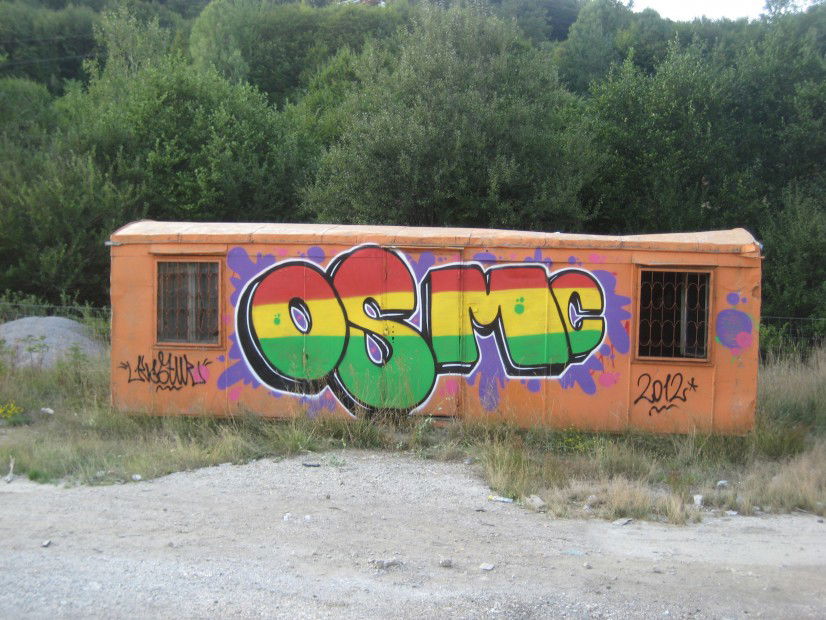 Graffiti Bombing - Photo by kostura