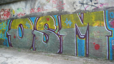 Graffiti Wall in Montana - Photo by kostura