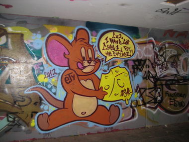 Graffiti Wall in Leeuwarden - Photo by kostura