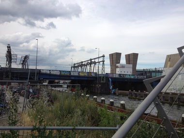 Graffiti Bombing in Amsterdam - Photo by kotname - seto, yalt, skee