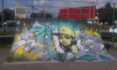 Graffiti Wall in Zgierz - Photo by kozs - SZET, NS1