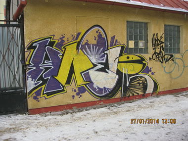 Graffiti Bombing - Photo by kozs - HaeR, SzeT (2014)